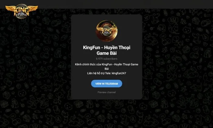 Liên hệ đến chăm sóc khách hàng Kingfun để được hỗ trợ