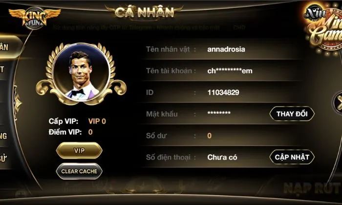 Sử dụng thông tin và tài khoản chính chủ để nhận thưởng