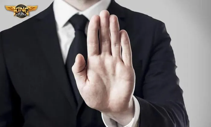 Kingfun có quyền từ chối cộng thưởng nếu người chơi có dấu hiệu không minh bạch