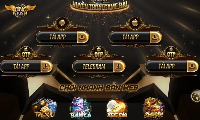 Các bước tải Kingfun iOS rất nhanh chóng