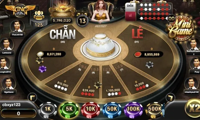 Xóc đĩa Kingfun mang đến trải nghiệm tuyệt vời cho người chơi